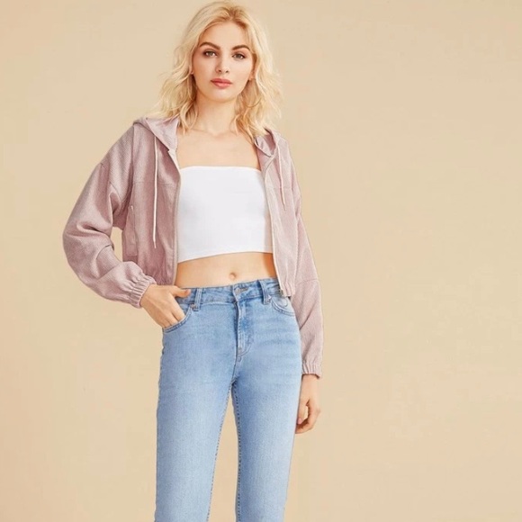 Pink cropped jacket💕PRICE DROP FINAL - Picture 2 of 2